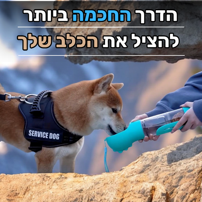 בקבוק נייד לכלבים