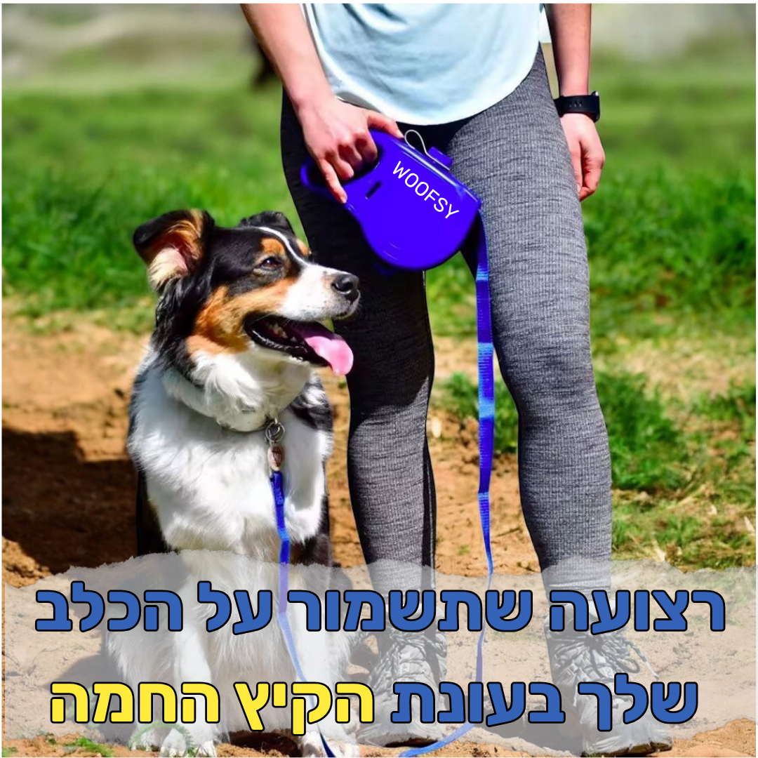 רצועת טיול לכלב