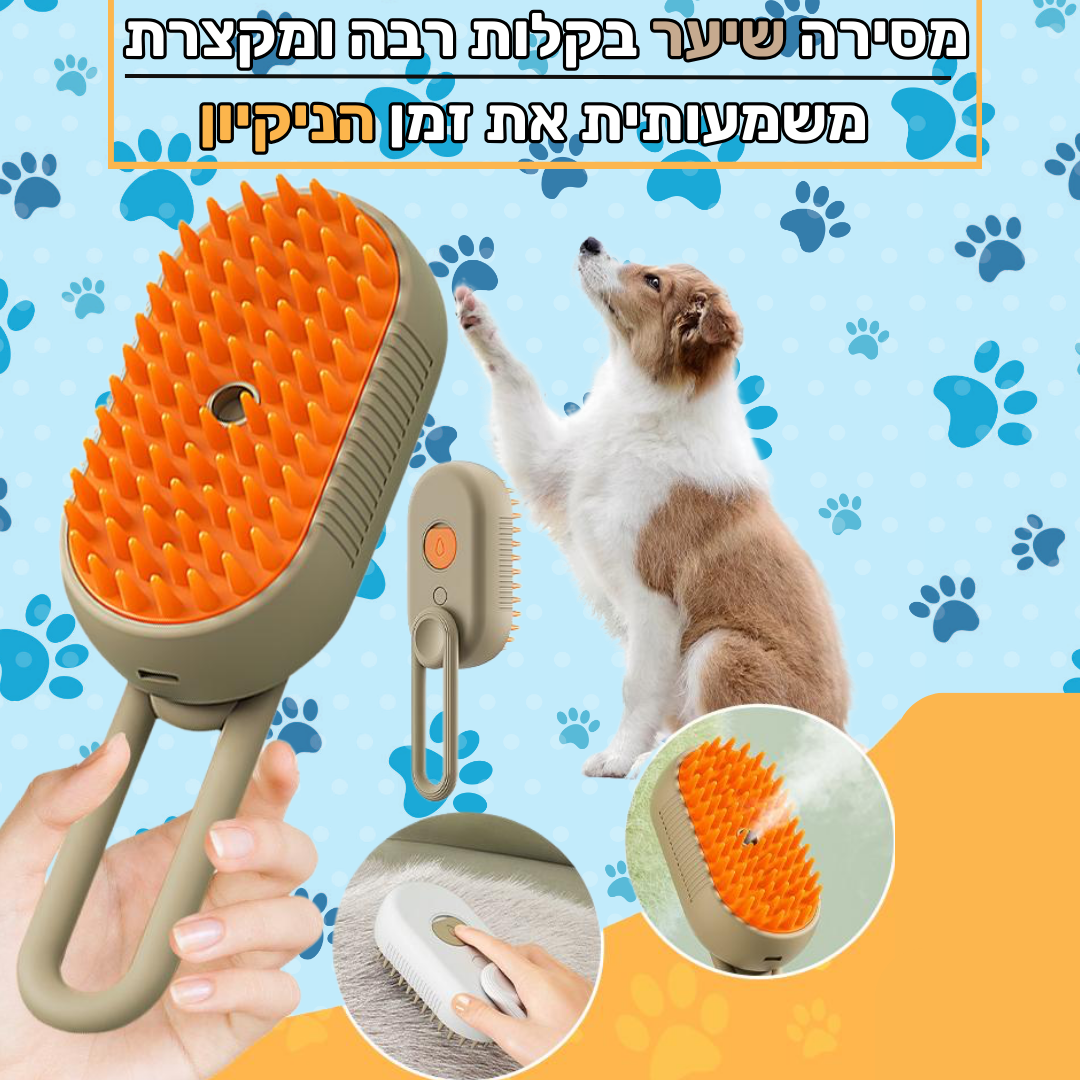 מברשת קיטור לניקוי פרווה