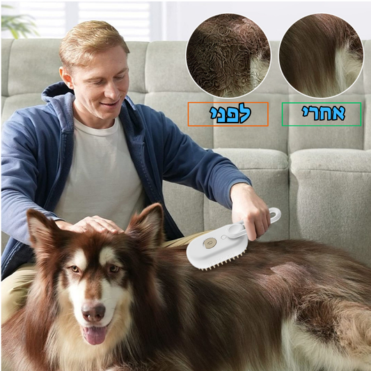 מברשת קיטור לניקוי פרווה