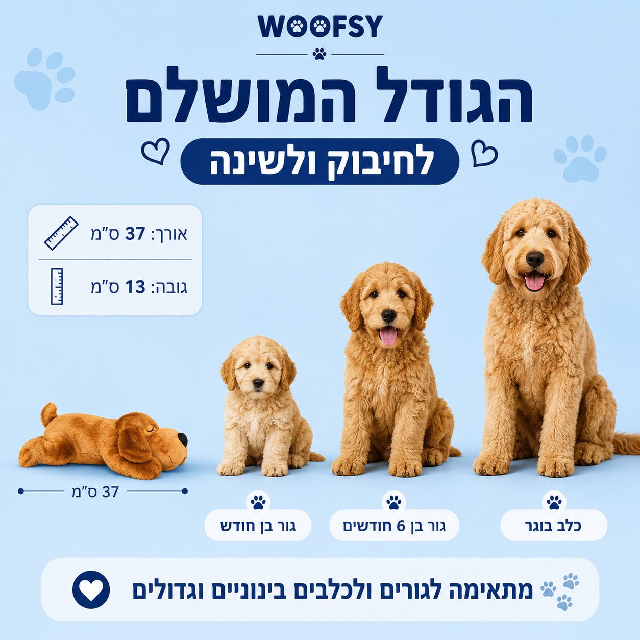 HertBuddy - בובת פעימות לכלב